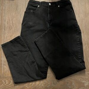 Gloria Vanderbilt Black Jeans Size 10 Short